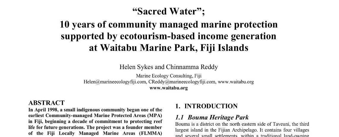 Ecotourism essay